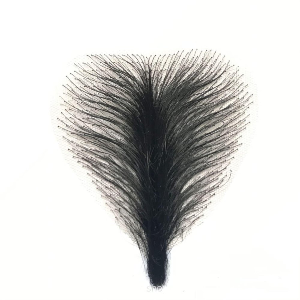 SHENHUAYI A natural and realistic wig that simulates female pubic hair patches