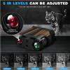 Feiyxu Night Vision Goggles High-Definition Digital Infrared Supplement Light Night Vision Device 10 Times Optical Focusing Telescope Camera,Tactical Gear for Hunting & Security view 2