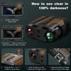 Feiyxu Night Vision Goggles High-Definition Digital Infrared Supplement Light Night Vision Device 10 Times Optical Focusing Telescope Camera,Tactical Gear for Hunting & Security view 3