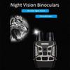Feiyxu Digital Night Vision Binoculars for Complete Darkness,Infrared Binocular All Black Widescreen Night Vision HD Zoom Night Vision Goggles, Tactical Gear for Hunting & Security view 4
