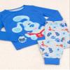 Blue's Clues And You Pajamas Kids Toddlers Puppy T-Shirt Trousers Pjs Set 3-4 Years Blue view 2