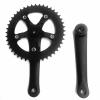 CDHPOWER 44T Single Speed Crankset 170mm Crankarms 110 BCD (Black) Mountain Road Bike view 2