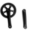 CDHPOWER 44T Single Speed Crankset 170mm Crankarms 110 BCD (Black) Mountain Road Bike view 4