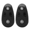 Acouto Kayak Pulley Kit 2pcs Nylon Kayak Slide Rail Anchor Trolley Pulley Block Sheave for Ship Yacht Canoe Trailer Boat Marine Garage