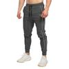 BROKIG Men's Slim Fit Workout Joggers Pants, Casual Breathable Gym Training Tapered Sweatpants with Zipper Pockets(X-Large,Dark Gray) view 1