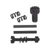 Kensight Elliason Rear Sight Complete Hardware Set, Black, 840-100 view 1