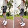 ELORES Ropeless Jump Rope with Ropes with Silicone Handle for Fitness Tangle-Free Cordless Skipping Rope with Ball Bearing BOD Workout for Men, Women, Children view 4