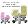 Multi -Functional Mute Step Machine Small Household Women's Walking Machine Twisted Waist and Slimming Foot Fitness Sports Equipment Step Machines (Color : Green, Size : 40 * 35 * 24cm) view 3