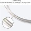 ELORES Skipping Rope Weighted Silicone Handles Adjustable Length Jumping Rope for Basic Jumping Training for Women & Men Workouts,Fitness, Endurance Weight Lose view 2