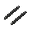 VGVCTX 2PCS 32/42/60mm Marine Tie Flexible Rod Waterproof Organ Cover Rubber Bellow for Remote Control Ship Model Water Cooling System (Color : 60mm) view 1