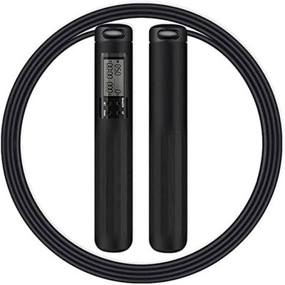 ELORES Jump Rope,Tangle-Free Ball Bearing Speed Rope Cable Skipping Rope,Adjustable Jumping Rope Workout with Non-Slip Handle