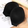 Abaodam 4Pcs Men Bulge Mens Padded Underwear Cup Sponge Pad Swimwear Padded Pump Package Removable Pad for Swimwear Brief Shorts Underwear Black Shorts Cups view 2