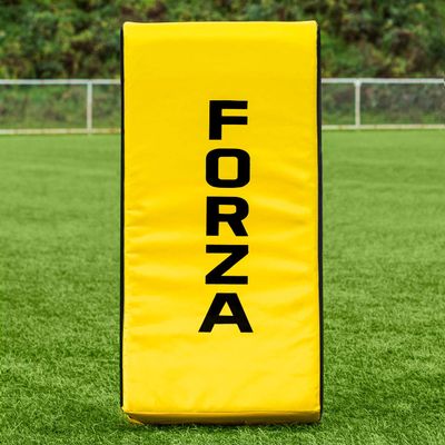 FORZA Professional PVC Rugby Curved Hit Shield - Impact Shield | Rugby/Football Training Equipment | Rugby Bag | Rugby Tackle Pad (Senior)