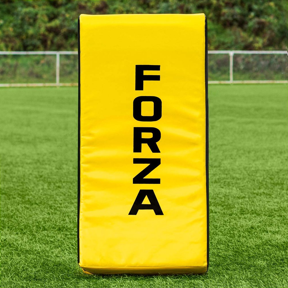 FORZA Professional PVC Rugby Curved Hit Shield - Impact Shield | Rugby/Football Training Equipment | Rugby Bag | Rugby Tackle Pad (Senior)