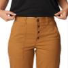 Columbia Women's Holly Hideaway Cotton Pant, Camel Brown, 4 view 4