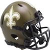 Riddell New Orleans Saints NFL Salute to Service Speed Mini Helmet view 1