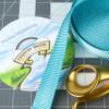 Country Brook Design - Nylon Webbing 1 Inch Straps for Bags, Furniture Straps, Molle Straps, Nylon Strap, Bag Straps, Lashing Straps, Purse Making Supplies (Ocean Blue, 50 Yards) view 3