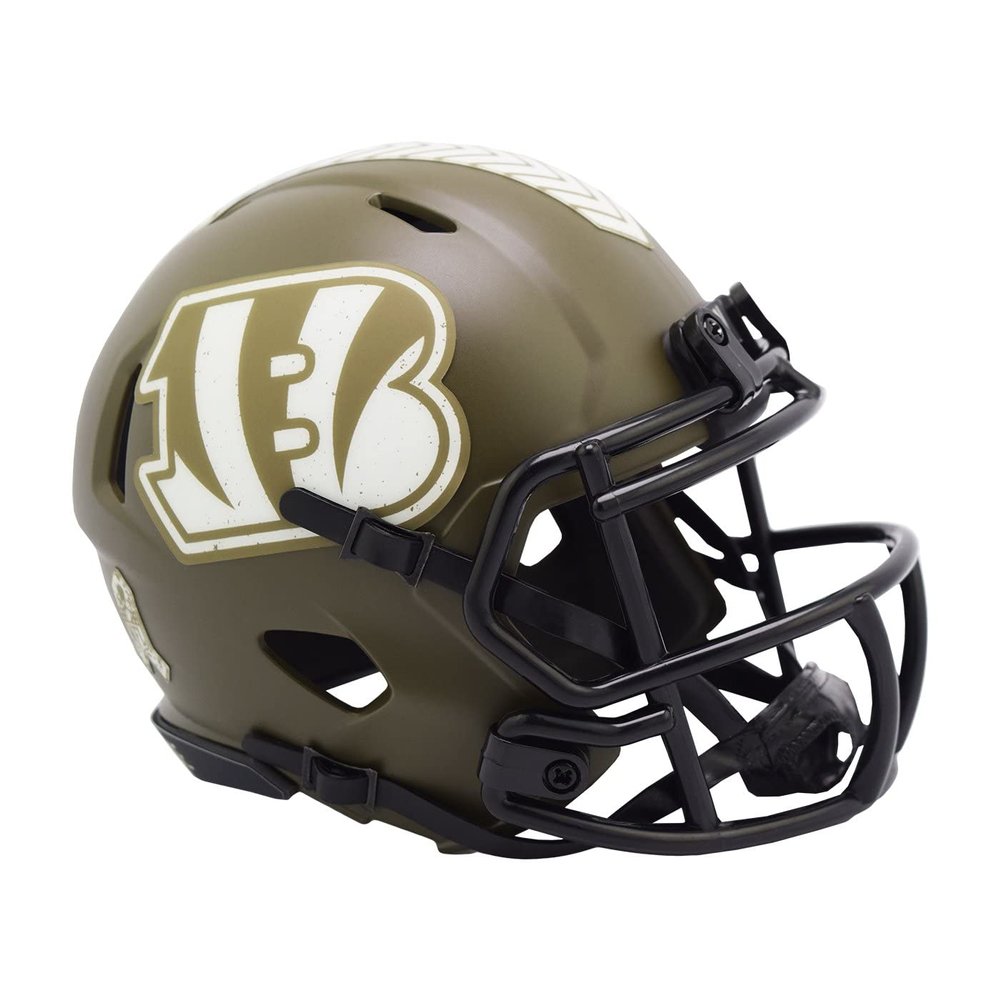 Riddell Cincinnati Bengals NFL Salute to Service Speed Mini Helmet