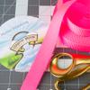 Country Brook Design - Nylon Webbing 1 Inch Straps for Bags, Furniture Straps, Molle Straps, Nylon Strap, Bag Straps, Lashing Straps, Purse Making Supplies (Hot Pink, 50 Yards) view 3