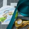 Country Brook Design - Nylon Webbing 1 Inch Straps for Bags, Furniture Straps, Molle Straps, Nylon Strap, Bag Straps, Lashing Straps, Purse Making Supplies (Teal, 50 Yards) view 3