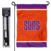 WinCraft Phoenix Suns Hardwood Retro Classics Garden Flag and Pole Stand Holder view 1