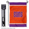 WinCraft Phoenix Suns Hardwood Retro Classics Garden Flag and Pole Stand Holder view 2