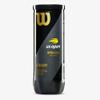 Wilson US Open Extra Duty Tennis Balls - 3 Ball Can (1 Case = 24 Cans) view 3
