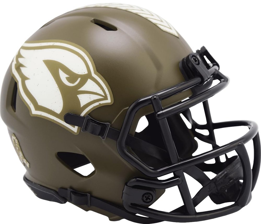Riddell Arizona Cardinals NFL Salute to Service Speed Mini Helmet