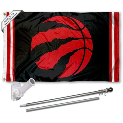WinCraft Toronto Raptors Flag Pole and Mount Bracket Set
