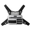 Fitdom Tactical Inspired Lightweight Running Chest Pack For Men With Built-In Phone Holder. A Sports Utility Rig Vest Made For Workouts And Outdoor view 1