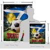 Ornament Collection World Cup Scotland Banner Wall Art Flag Poles for Outside House Stand Outdoor Decorations Garden Tapestry Yard Signs FIFA Team Qatar Trophy Soccer Game Football Gifts, Made in USA view 2