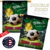 World Cup Saudi Arabia Banner Wall Art Flag Poles For Outside House Stand Outdoor Decorations Garden Tapestry Yard Signs FIFA Team Qatar Trophy Soccer Game Football Gifts Made In USA view 3