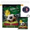 World Cup Saudi Arabia Banner Wall Art Flag Poles For Outside House Stand Outdoor Decorations Garden Tapestry Yard Signs FIFA Team Qatar Trophy Soccer Game Football Gifts Made In USA view 4