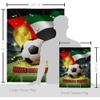 World Cup United Arab Emirates Banner Wall Art Flag Poles For Outside House Stand Outdoor Decorations Garden Tapestry Yard Signs FIFA Team Qatar Trophy Soccer Game Football Gifts Made In USA view 2