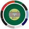 Country Brook Design - 3/4 Inch Kelly Green Polypropylene (Polypro) Webbing, 100 Yards view 1