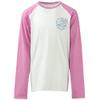 Salt Life Shady Palms SLX Youth Long Sleeve Stretch Fit Shirt, White, Medium view 2