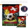 World Cup Switzerland Banner Wall Art Flag Poles For Outside House Stand Outdoor Decorations Garden Tapestry Yard Signs FIFA Team Qatar Trophy Soccer Game Football Gifts Made In USA view 4