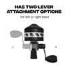 BALLISTA BL33 Spincast Bowfishing Reel Slingshot Bow Fishing, Stainless Steel, Left/Right Reversible Handle, 3.6:1 Gear Ratio, Strong Line 5# 45 Yards 0.35mm/50lb view 4