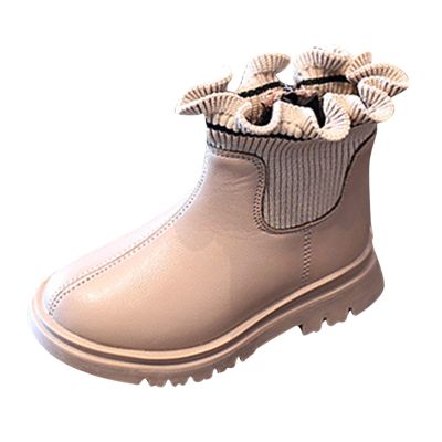 Size 4 Winter Boots for Baby Girls Girls Shoes Solid Color Short Boots Shoes Fashion Non Dress Boots for Girls