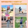 Toddler Helmet Kids Bike Helmet for 2 3 4 5 6 7 8 Years Old Girls with 3D Dinosaur Design Protective Gear Set and Safety Certified, Toddler Bike Cycling Skating Skateboard Scooter Helmet (Red) view 4
