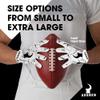 AKOBEN Ahofe Football Gloves - White Gloves Football, Boost Grip Football Gloves, Football Gear, Football Gloves Men, Adult Football Gloves, Large view 4