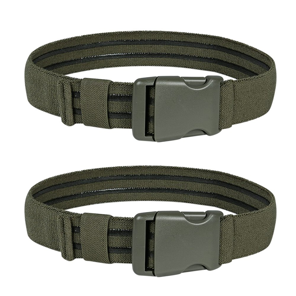 IDOGEAR Tactical Leg Strap Thigh Belt for Holster Knife Thigh Strap Outdoors EDC Leg Hanger with Quick-Release Buckle Unisex Elastic Nylon (ranger green2)
