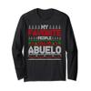My Favorite People Call Me Abuelo Ugly Xmas Holiday Party Long Sleeve T-Shirt view 1