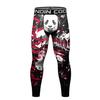 Red Plume Men's Sports Compression Pants Tights Baselayer Workout Cool Dry Long Running Leggings for Cycling Yoga Basketball (Style 2,XL) view 1