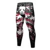 Red Plume Men's Sports Compression Pants Tights Baselayer Workout Cool Dry Long Running Leggings for Cycling Yoga Basketball (Style 2,XL) view 2