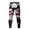Red Plume Men's Sports Compression Pants Tights Baselayer Workout Cool Dry Long Running Leggings for Cycling Yoga Basketball (Style 2,XL) view 3