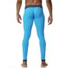 JOCKMAIL Long Johns Pants Men Thermal Underwear Cotton Printed Mens Thermal Underwear Sleeping Bottoms Leggings Pant (as1, Alpha, x_l, Regular, Regular, Blue 2, X-Large) view 4