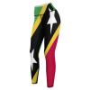 Adugen Origei Yoga Pants Saint Kitts and Nevis Flag Workout Running for Women S view 4