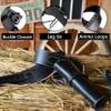 Hulara Genuine Leather Western Gun Belt Concealed Carry Gun Holster Belt for Men Women Cowboy Costume Revolver Holster Pistol Tactical Hoslter view 2