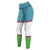 Adugen Origei Women's High Waist Uzbekistan Flag Print Tummy Control Yoga Capris 2XL view 4